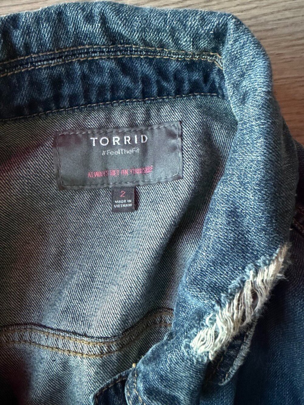 Torrid Denim Jacket - Picture 2 of 3